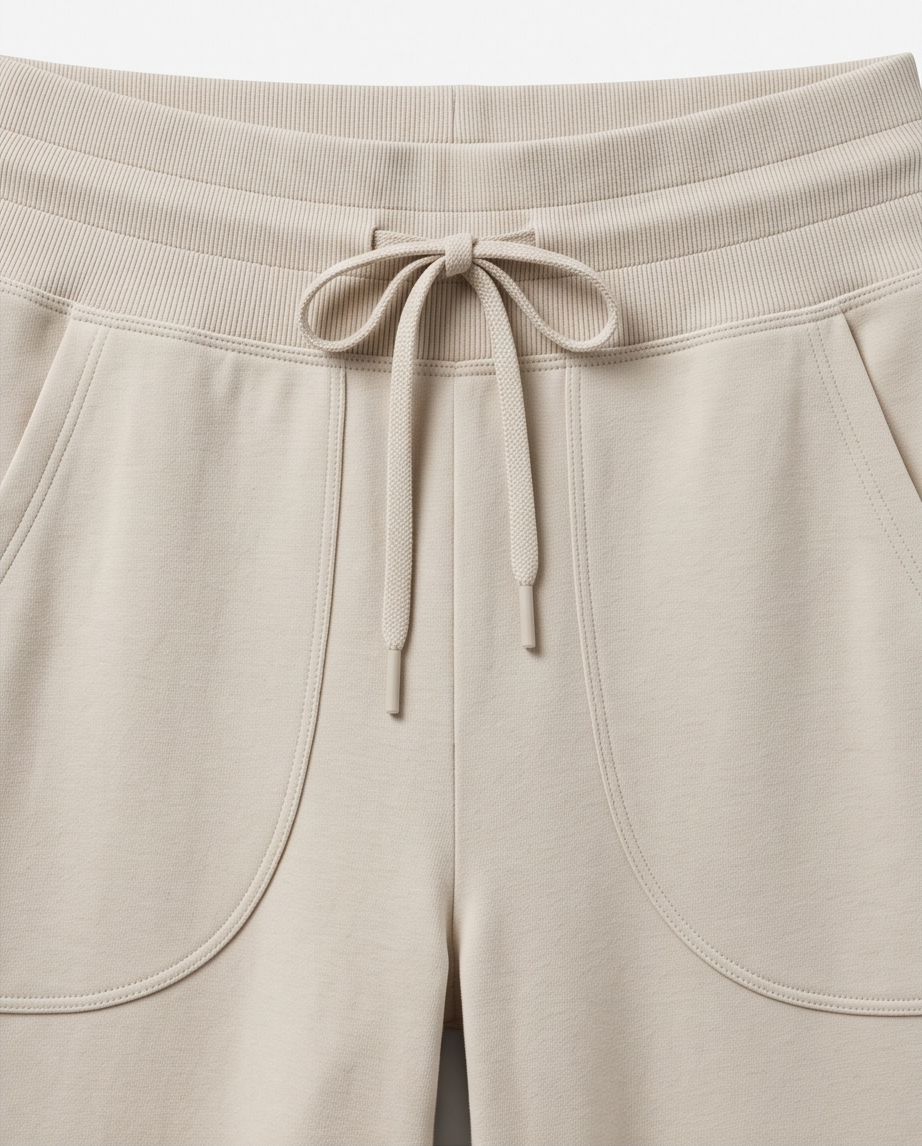 Crème White Wide-Leg Pants
