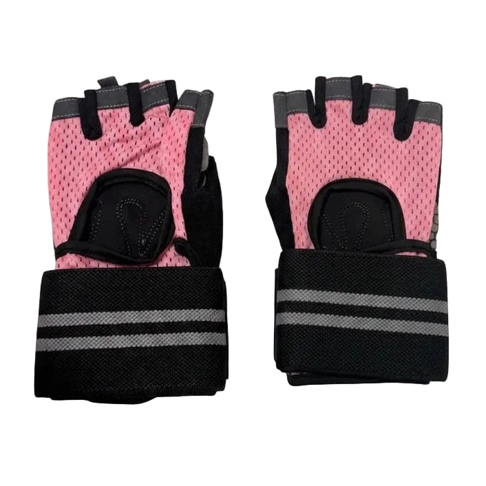 Lock-In Training Gloves in Pink