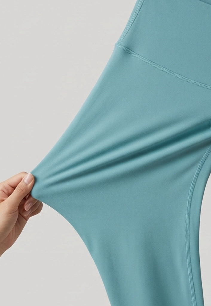 Soft stretch fabric detail