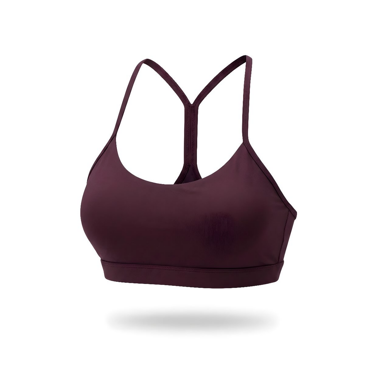 Y-Back Training Bra in Plum