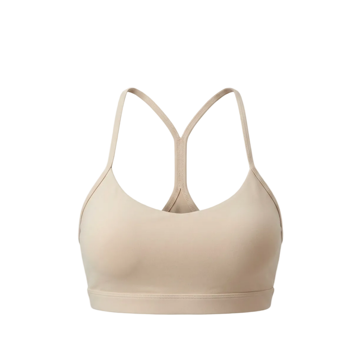 Y-Back Training Bra in Sand